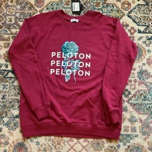 NWT 💘 Peleton‎ Everyday Oversized Crew 🌸